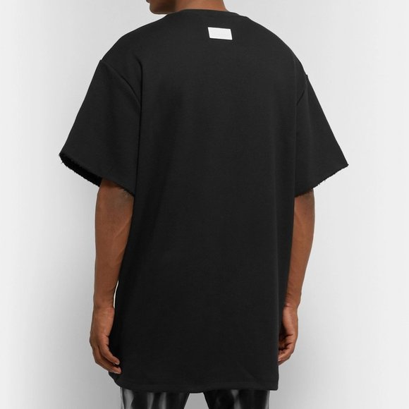 Nike x Fear of God Black Oversized Cotton-Blend Jersey Zip-Up Sweatshirt Sz XS - Picture 3 of 14